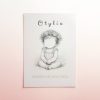 Personalizowany plakat metryczka dla dziewczynki z imieniem Otylia i datą urodzenia